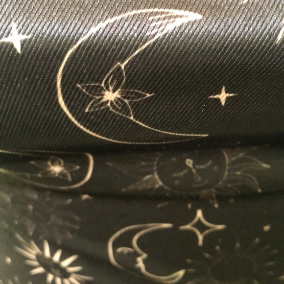 Urban Outfitters Ladies Black Celestial Sun Moon Stars Pullover Mini Dress S-p - Picture 7 of 16